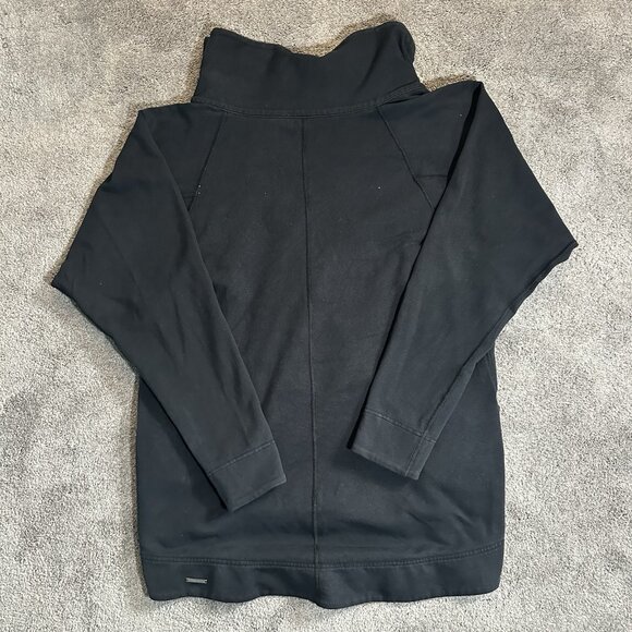 Lululemon Savasana Wrap Womens 4 Black Long Sleeve Jacket Athleisure - Picture 9 of 15